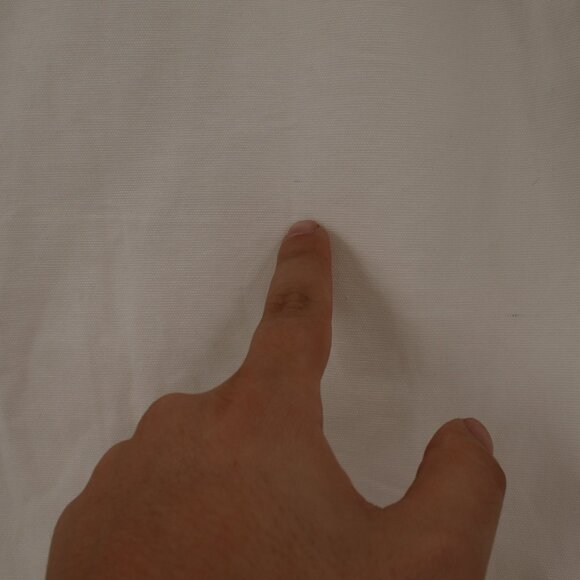 NWT Uskees workshirt Mens small button front work shirt cream organic cotton - Picture 11 of 16